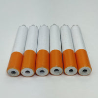 6 Pack Metal Cigarette One Hitters + Cleaning Tool