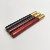 3 Pack Brass and Exotic Wood One Hitter Bats