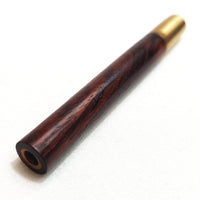 6 Pack Brass One Hitters with Rosewood Adornment