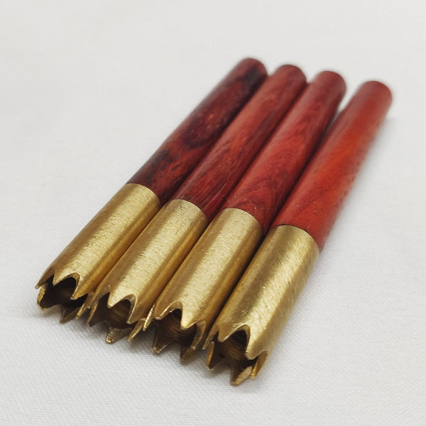 4 Pack Brass and Redwood One Hitters