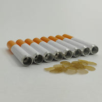 8 Pack Metal Cigarette One Hitters + Cleaning Tool