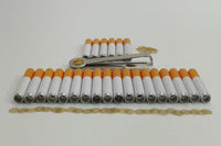 24 Pack Metal Cigarette One Hitters + Cleaning Tool