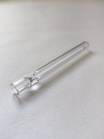 Glass One Hitter Pipes - Chillum Pipes - 4 Brass Screens / Filters - Smoking Pipe - One Hitter Bat - Pipes for Smoking - Glass Bat