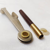 Brass and Rosewood One Hitter + Cleaning Tool