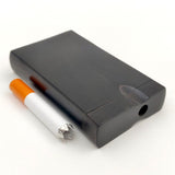 Mini-Sized 3" Ebony Dugout Tobacco Stash Box + 2" One Hitter Pipes / Cigarette Bats - Omnya's New Release of Small Wooden Stash Boxes!